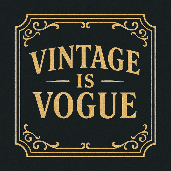 Vintage is Vogue