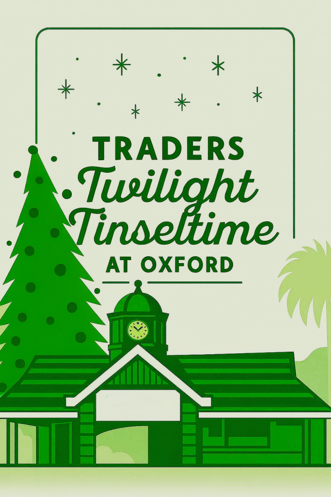 EVENT INVITATION: Traders Twilight Tinseltime at Oxford (annual Christmas Party): 9 December